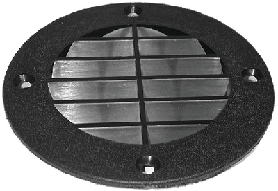T-H MARINE LV1DP LOUVERED VENT COVER - BLK
